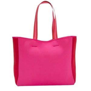 Summersalt pink and red tote bag NWT